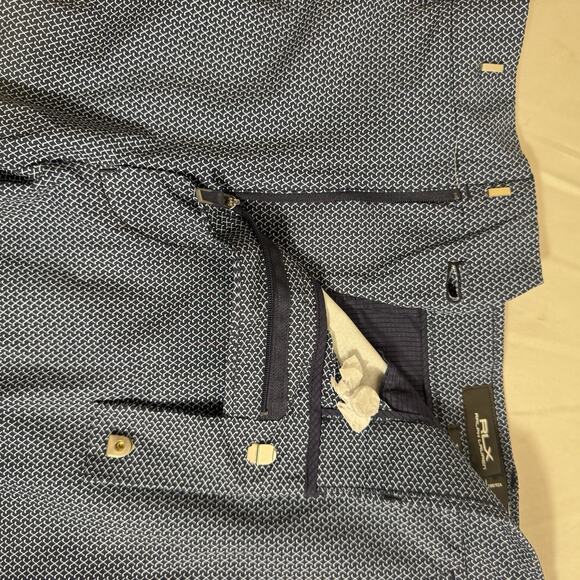 Polo Ralph Lauren RLX Men 36 Shorts Navy Golf Concept Water Repellent - Picture 11 of 13
